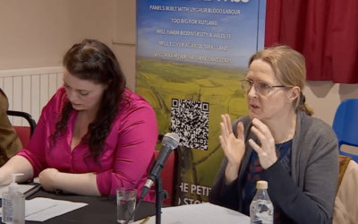 Mallard Pass Solar Farm under review by locals, Review by Tony Roe (BBC News)